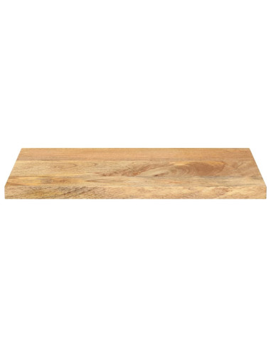 Piano per Tavolo 50x30x2,5 cm Rettangolare Legno Massello Mango