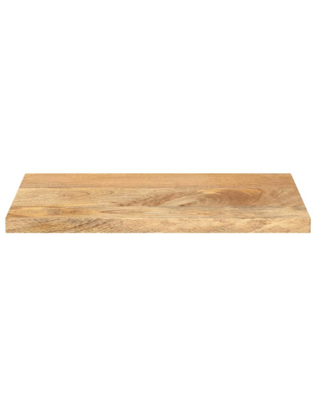 Piano per Tavolo 60x40x2,5 cm Rettangolare Legno Massello Mango