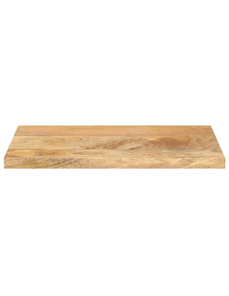 Piano per Tavolo 60x30x2,5 cm Rettangolare Legno Massello Mango