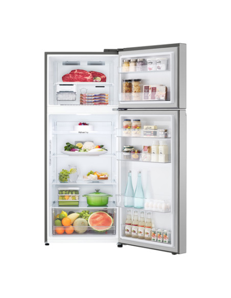 LG GTBV36PZGKD Frigorifero doppia porta 70cm, Classe E, 395L, Door & Linear Cooling, Inox