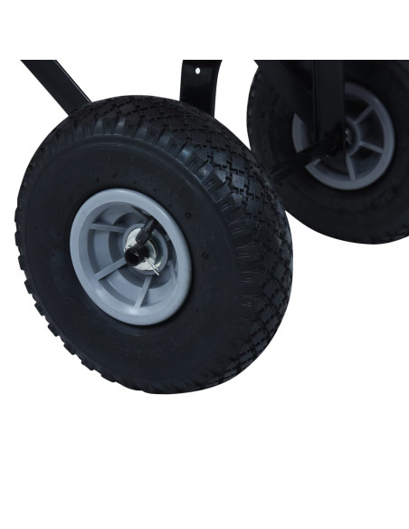 Carrello a Mano 150 kg Rosso