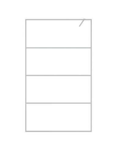 Parete Doccia Walk in Argento 115x195 cm Vetro Trasparente ESG