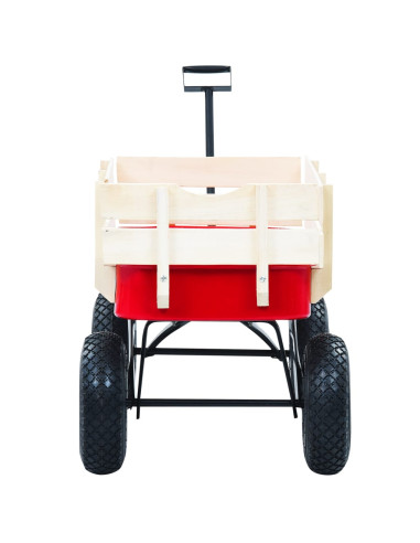 Carrello a Mano 150 kg Rosso