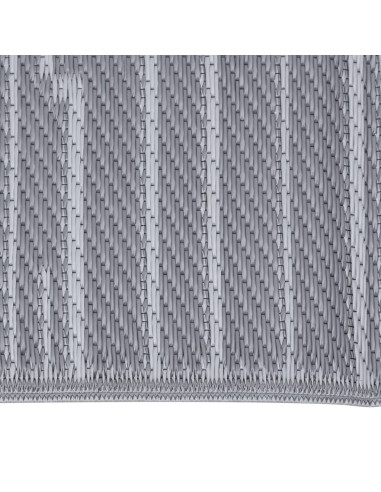 Tappeto per Esterni Antracite 80x250 cm in PP