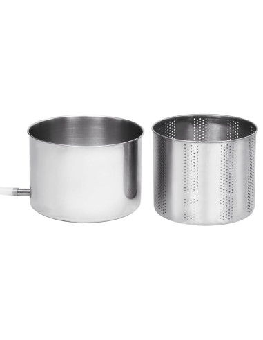 Torchio per Frutta e Vino in Acciaio Inox 6 L