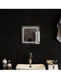 Specchio da Bagno con Luci LED 30x30 cm 2