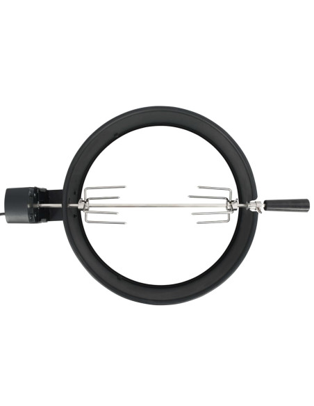 Kit per Barbecue allo Spiedo 47 cm Nero