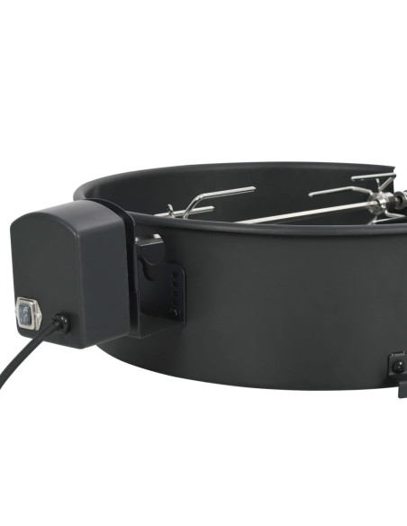 Kit per Barbecue allo Spiedo 47 cm Nero