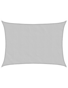 Vela Parasole Grigio Chiaro 7x5 m 100% Poliestere Oxford