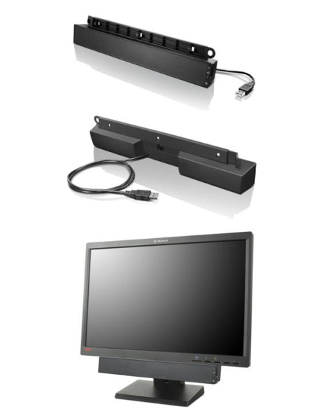 Lenovo USB Soundbar Nero 2.0 canali 2,5 W