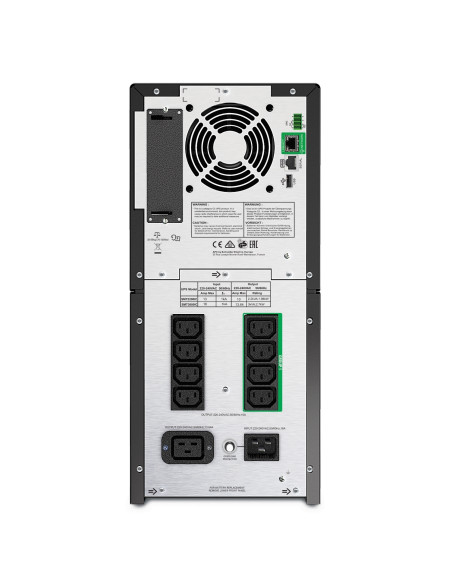 APC SMT3000IC gruppo di continuità (UPS) A linea interattiva 3 kVA 2700 W 9 presa(e) AC