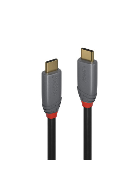 Lindy 36902 cavo USB 1,5 m USB C Nero, Grigio