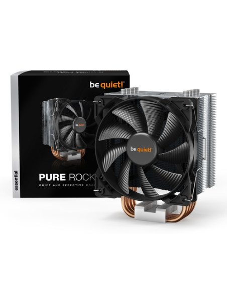 be quiet! Pure Rock 2 Processore Raffreddatore d'aria 12 cm Argento 16 pz
