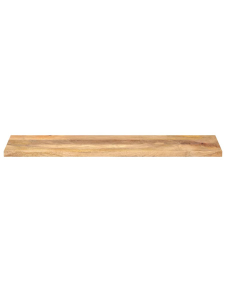 Piano per Tavolo 100x30x2,5cm Rettangolare Legno Massello Mango