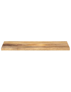Piano per Tavolo 80x30x2,5 cm Rettangolare Legno Massello Mango 2