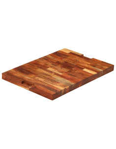 Tagliere 60x42x4 cm in Legno Massello di Acacia 2