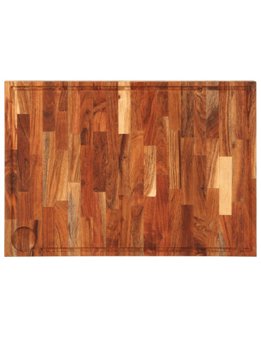 Tagliere 60x42x4 cm in Legno Massello di Acacia