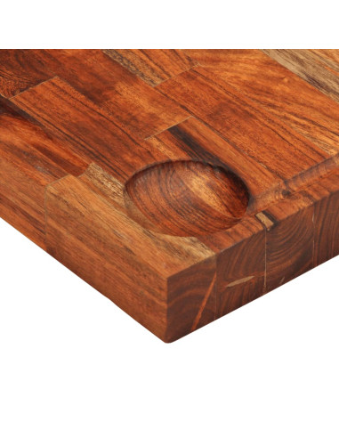 Tagliere 60x42x4 cm in Legno Massello di Acacia