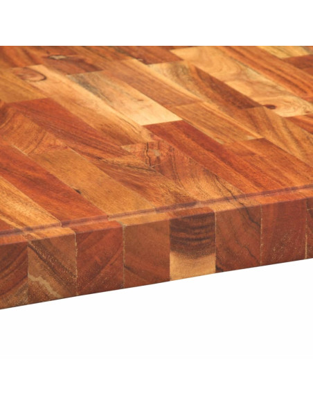Tagliere 60x42x4 cm in Legno Massello di Acacia