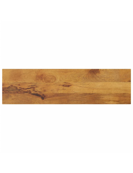 Piano per Tavolo 110x20x2,5 Rettangolare Legno Massello Mango