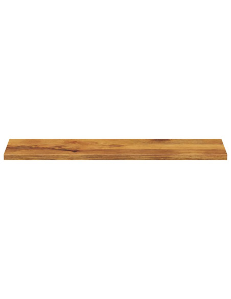 Piano per Tavolo 110x20x2,5 Rettangolare Legno Massello Mango