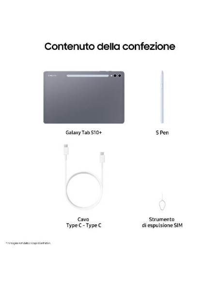 GALAXY TAB S10+ WIFI 256GB GRAY