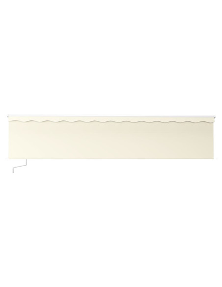 Tenda da Sole Retrattile Manuale con Parasole 6x3 m Crema