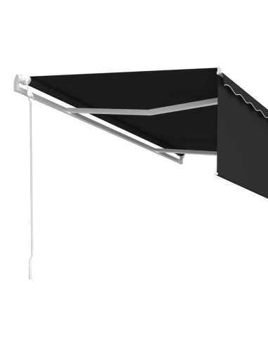 Tenda Sole Retrattile Automatica Parasole 5x3 m Antracite