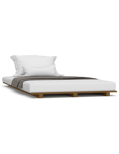 Giroletto Miele 90x200 cm in Legno Massello di Pino