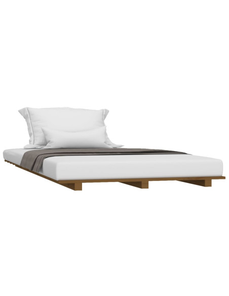 Giroletto Miele 90x200 cm in Legno Massello di Pino