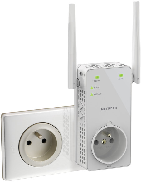 NETGEAR EX6130 Trasmettitore di rete Bianco 10, 100 Mbit/s