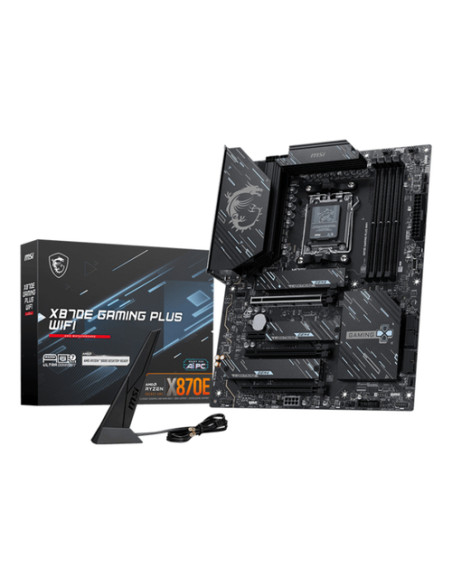 MSI X870E GAMING PLUS WIFI scheda madre AMD X870E Socket AM5 ATX