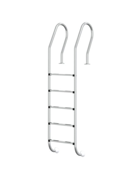 Scala per Piscina 54x38x211 cm Acciaio Inox 304