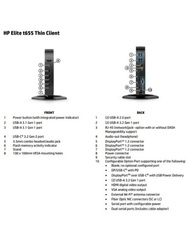 HP T660  8GB 64GB UHD