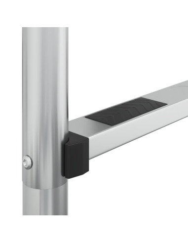 Scala per Piscina 54x38x158 cm Acciaio Inox 304