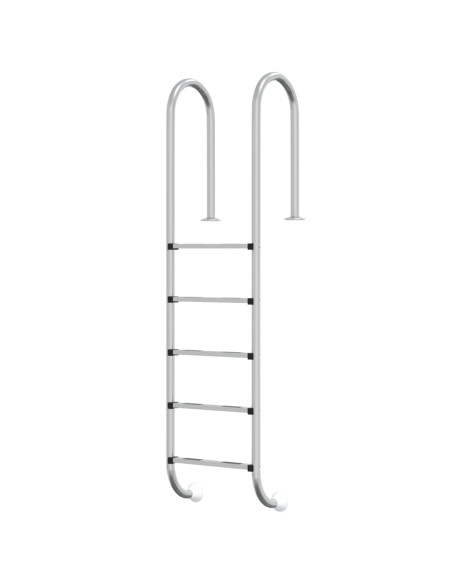 Scala per Piscina 54x38x211 cm Acciaio Inox 304