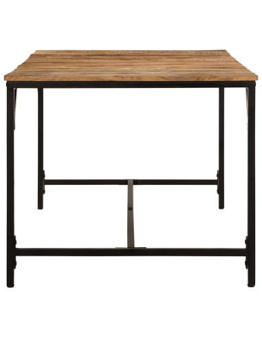 Tavolo da Pranzo 180x90x75 cm in Legno Massello di Mango Grezzo