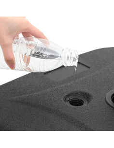 Base per ombrellone Nero 45 x 45 x 29,5 cm 2