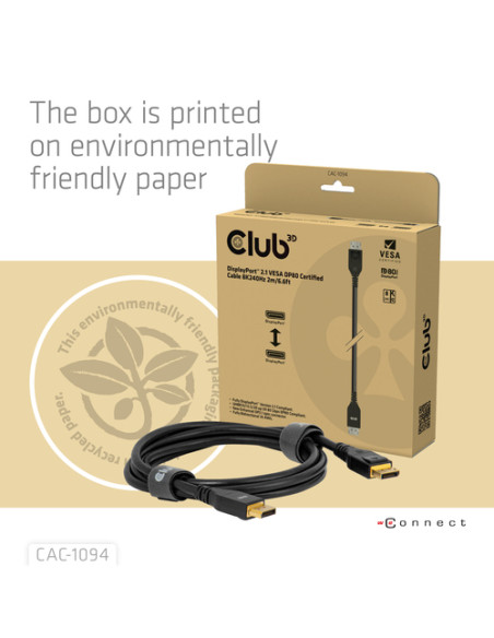 CLUB3D CAC-1094 cavo DisplayPort