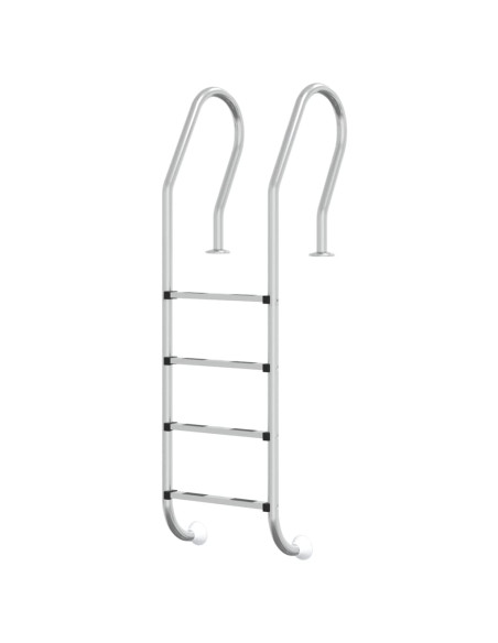 Scala per Piscina 54x38x184,5 cm Acciaio Inox 304