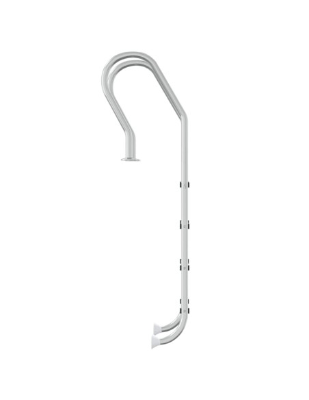 Scala per Piscina 54x38x184,5 cm Acciaio Inox 304