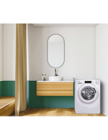 Candy Smart CSS128TW4-11 lavatrice Caricamento frontale 8 kg 1200 Giri/min Bianco