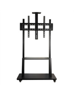 SUPPORTO TV GRANDE FORMATO 42-100" MAX VESA 600X900 CON RIPIANO PER DISPOSITIVI E SUPPORTO TELECAMERA LKBR65