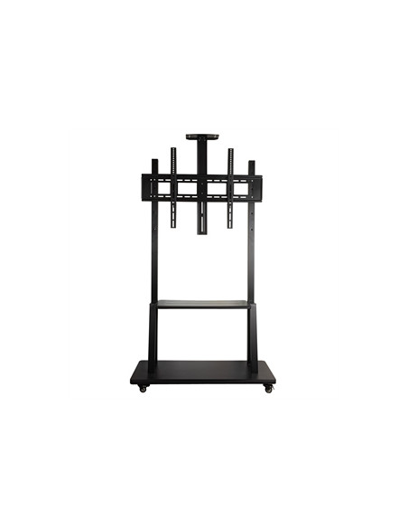 SUPPORTO TV GRANDE FORMATO 42-100" MAX VESA 600X900 CON RIPIANO PER DISPOSITIVI E SUPPORTO TELECAMERA LKBR65