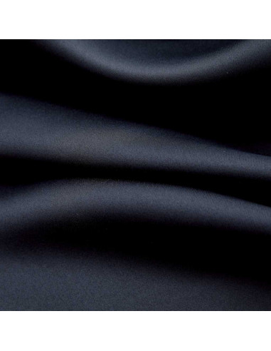 Tende oscuranti con anelli 2 pz Nero 97x213 cm Tessuto