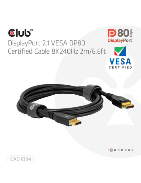 CLUB3D CAC-1094 cavo DisplayPort