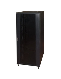 ARMADIO RACK 19" 42U (A)2055, (L)800, (P)800 COLORE NERO PORTA VETRO