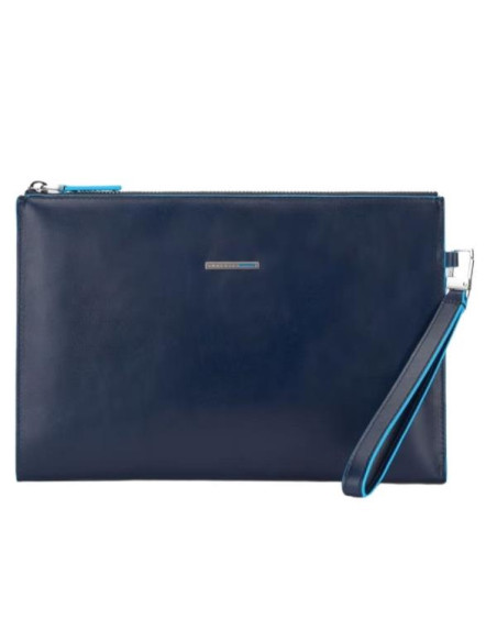 PIQUADRO POCHETTE BLU NOTTE