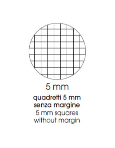 CF5 QUAD CART A4 80GR R.5MM COL ASS