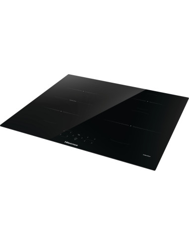 Hisense HI621FM piano cottura Nero Da incasso 59.5 cm Piano cottura a induzione 4 Fornello(i)